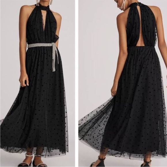 Anthropologie Black Maxi Skirt - Picture 3 of 12